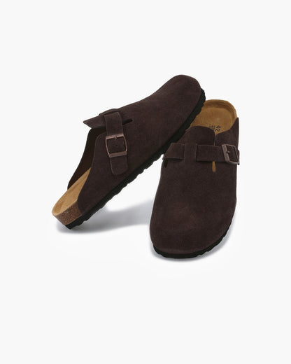 Wildleder-Clogs