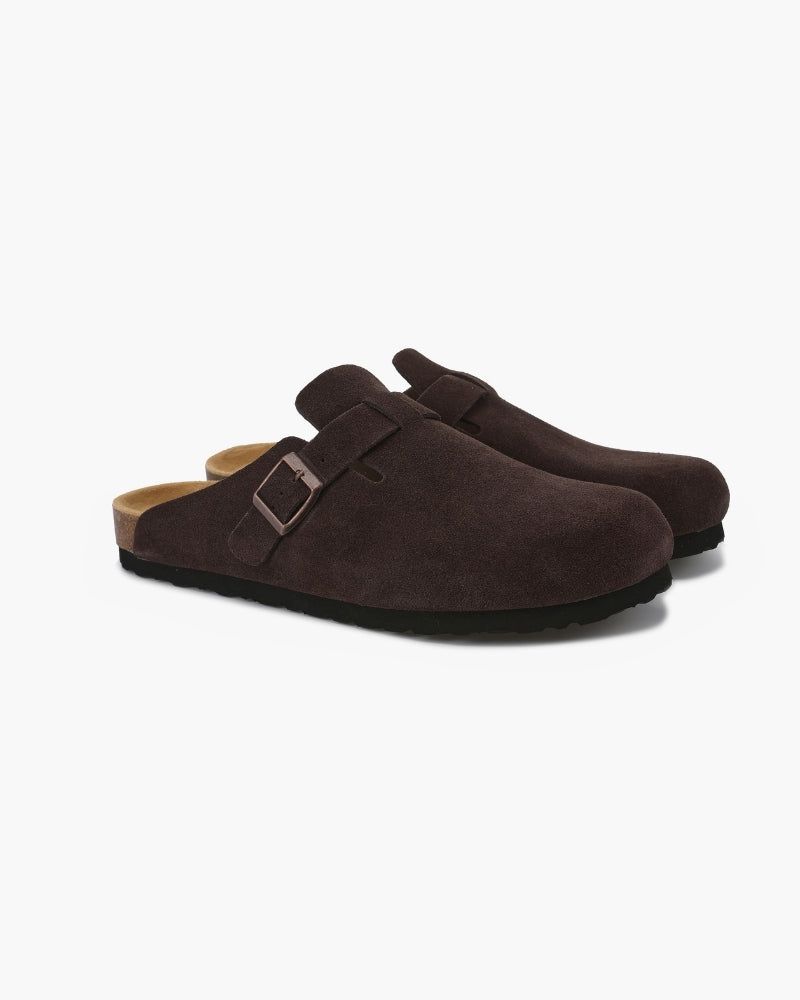 Wildleder-Clogs