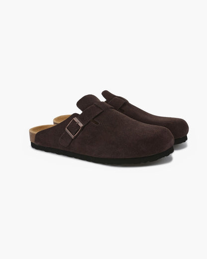 Wildleder-Clogs