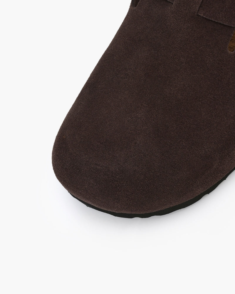 Wildleder-Clogs