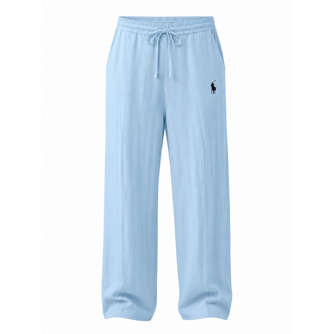 Sommerliche Leinenhose