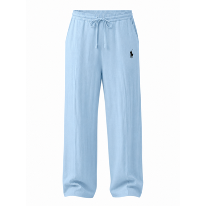 Sommerliche Leinenhose