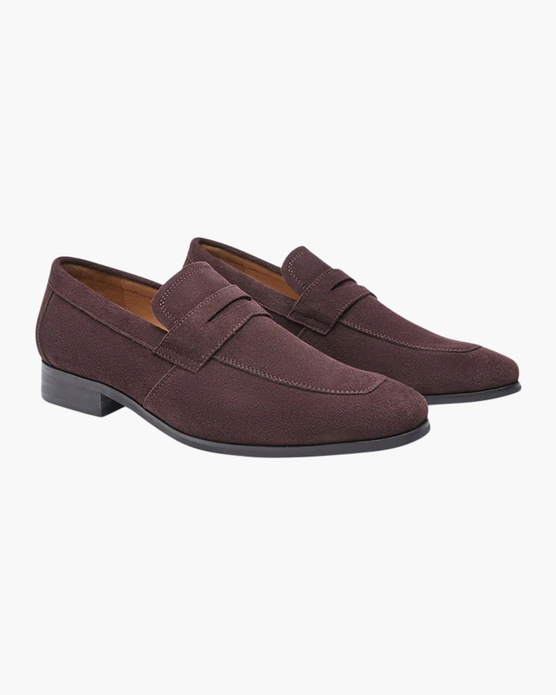 Wildleder Penny-Loafer