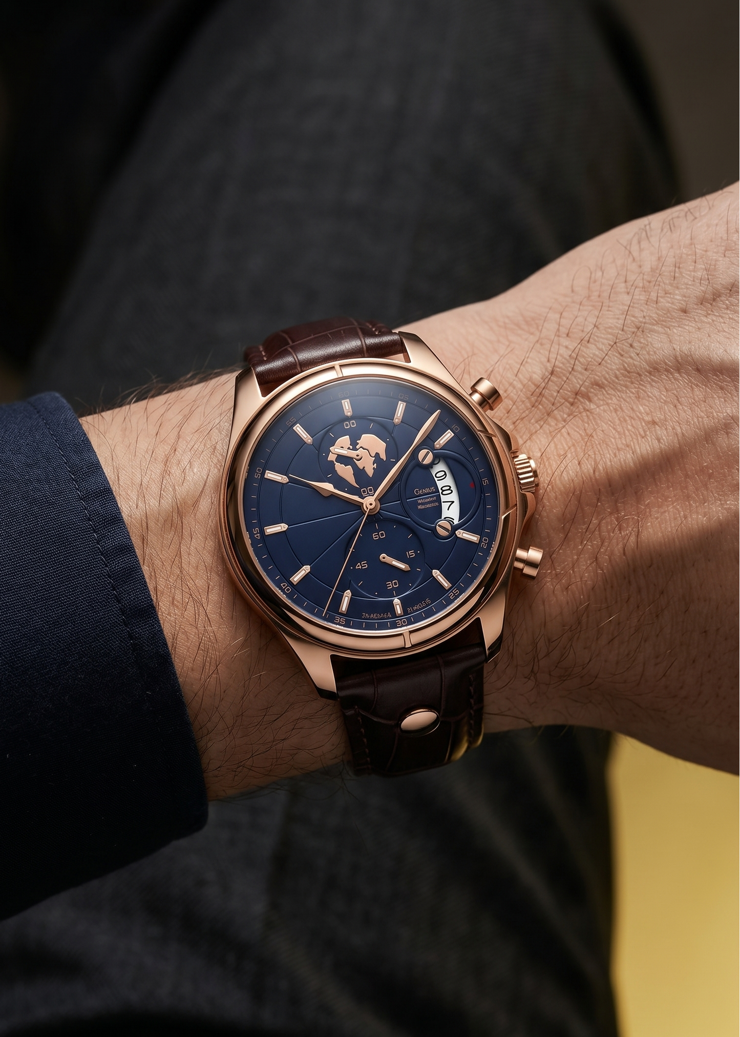 Meridian Chronograph – Navy