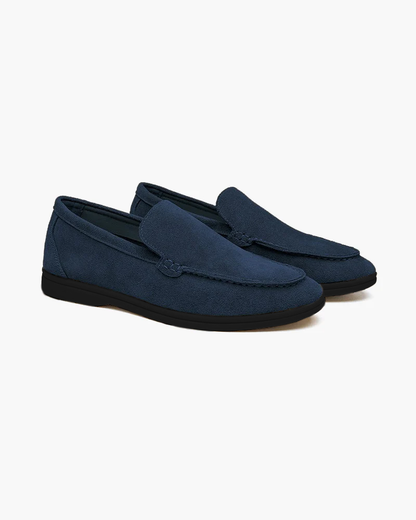 Premium Wildleder-Loafer – Schwarze Sohle