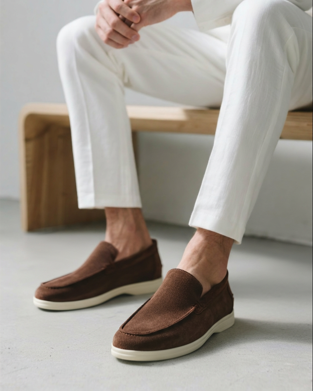 Premium Wildleder-Loafer