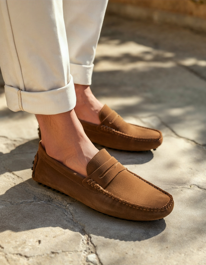 Wildleder Driver-Loafer