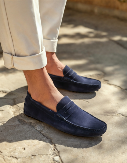 Wildleder Driver-Loafer