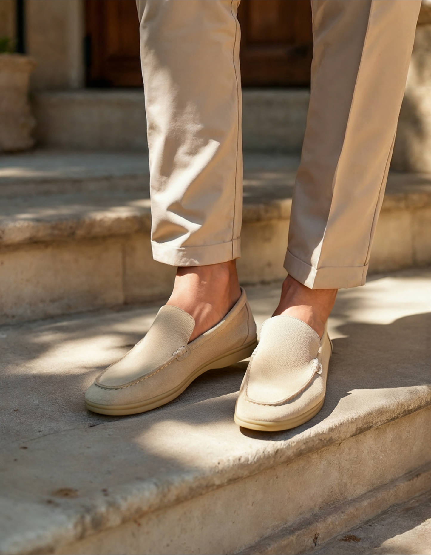 Loafer aus Premium-Wildleder