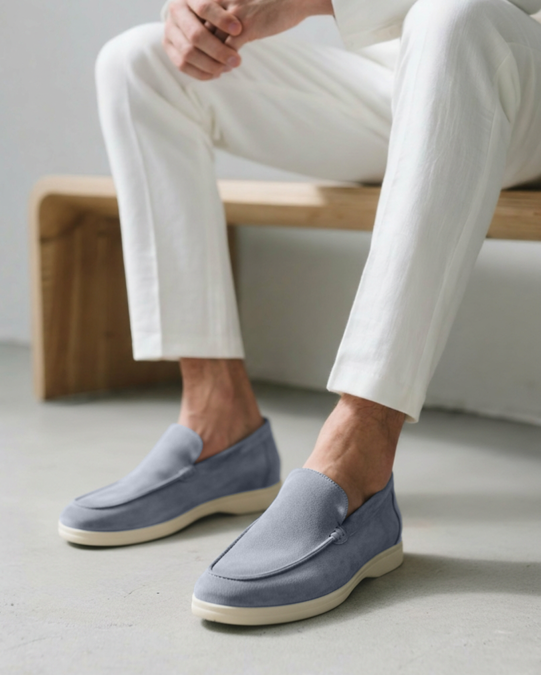 Premium Wildleder-Loafer