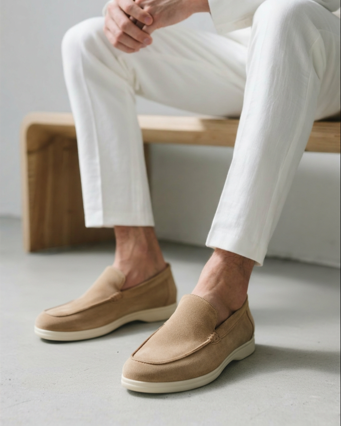 Premium Wildleder-Loafer