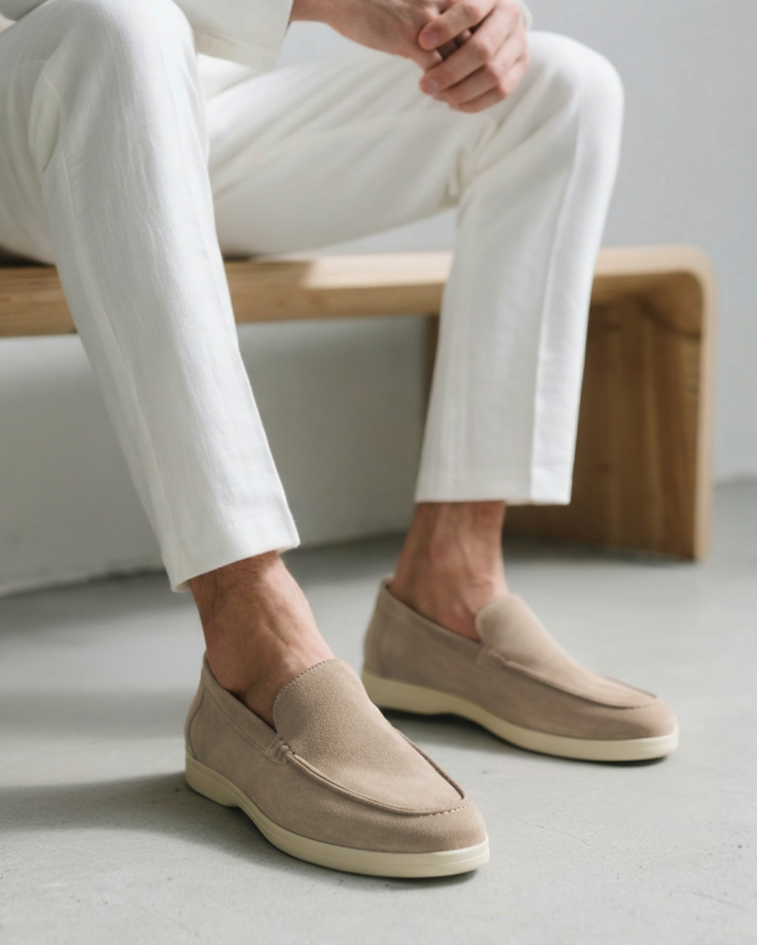 Premium Wildleder-Loafer